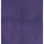 Needlepoint Mor Pamuk Üzerine Yün El Dokuma Halı-169x258