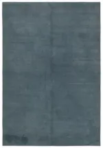 Needlepoint Gri Pamuk Üzerine Yün El Dokuma Halı-171x248