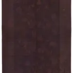 Needlepoint Kahverengi Pamuk Üzerine Yün El Dokuma Halı-182x250