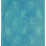 Needlepoint Mavi Pamuk Üzerine Yün El Dokuma Halı-154x255