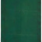 Needlepoint Gri Pamuk Üzerine Yün El Dokuma Halı-163x242