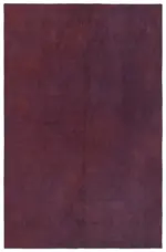 Needlepoint Kahverengi Pamuk Üzerine Yün El Dokuma Halı-168x256