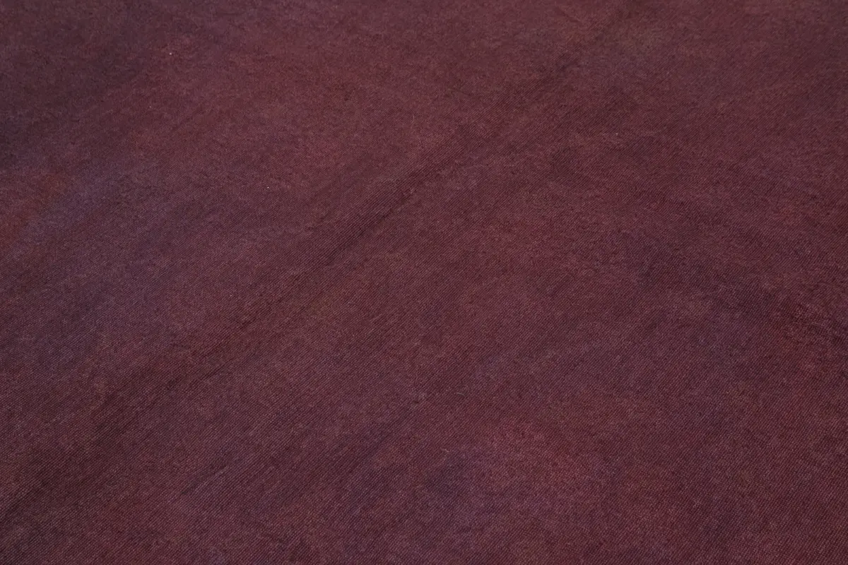 Needlepoint Kahverengi Pamuk Üzerine Yün El Dokuma Halı-168x256 - Görsel 5