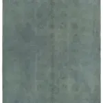 Needlepoint Gri Pamuk Üzerine Yün El Dokuma Halı-227x291