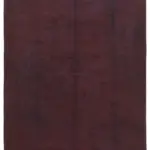 Needlepoint Kahverengi Pamuk Üzerine Yün El Dokuma Halı-224x259