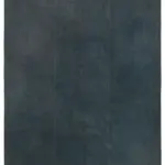 Needlepoint Mavi Pamuk Üzerine Yün El Dokuma Halı-222x283