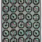 Needlepoint Multi Pamuk Üzerine Yün El Dokuma Halı-227x280