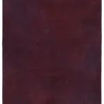 Needlepoint Kahverengi Pamuk Üzerine Yün El Dokuma Halı-223x267