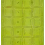 Needlepoint Yeşil Pamuk Üzerine Yün El Dokuma Halı-229x276