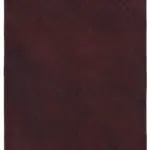 Needlepoint Kahverengi Pamuk Üzerine Yün El Dokuma Halı-222x277