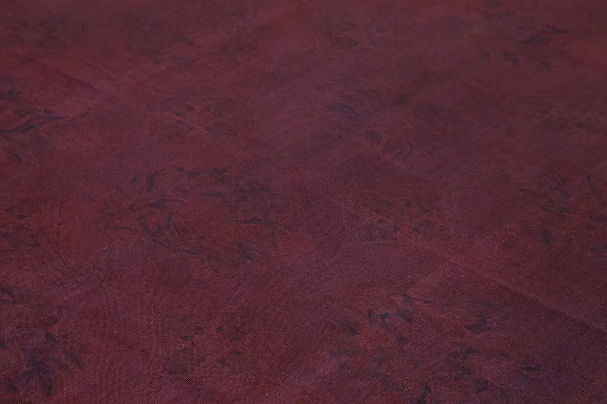 Needlepoint Kahverengi Pamuk Üzerine Yün El Dokuma Halı-221x267 - Görsel 5