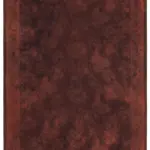 Needlepoint Kahverengi Pamuk Üzerine Yün El Dokuma Halı-249x343