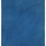 Needlepoint Mavi Pamuk Üzerine Yün El Dokuma Halı-281x392