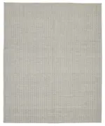 Nepal Mor Pamuk Üzerine Yün El Dokuma Halı-246x305