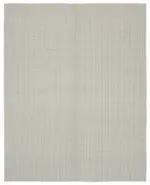 Nepal Mor Pamuk Üzerine Yün El Dokuma Halı-246x305