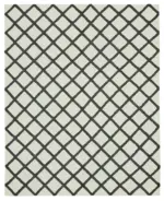 Nepal Bej Pamuk Üzerine Yün El Dokuma Halı-244x305