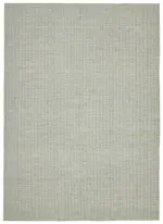 Nepal Gri Pamuk Üzerine Yün El Dokuma Halı-274x366