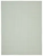 Nepal Mavi Pamuk Üzerine Yün El Dokuma Halı-274x366