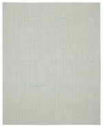 Nepal Mavi Pamuk Üzerine Yün El Dokuma Halı-244x305