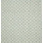 Nepal Mavi Pamuk Üzerine Yün El Dokuma Halı-274x366