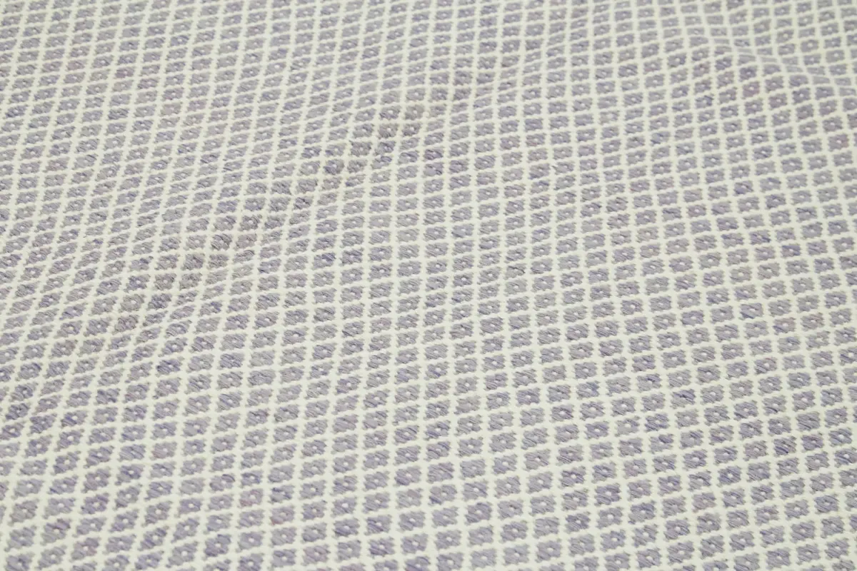 Nepal Mor Pamuk Üzerine Yün El Dokuma Halı-246x305 - Görsel 5