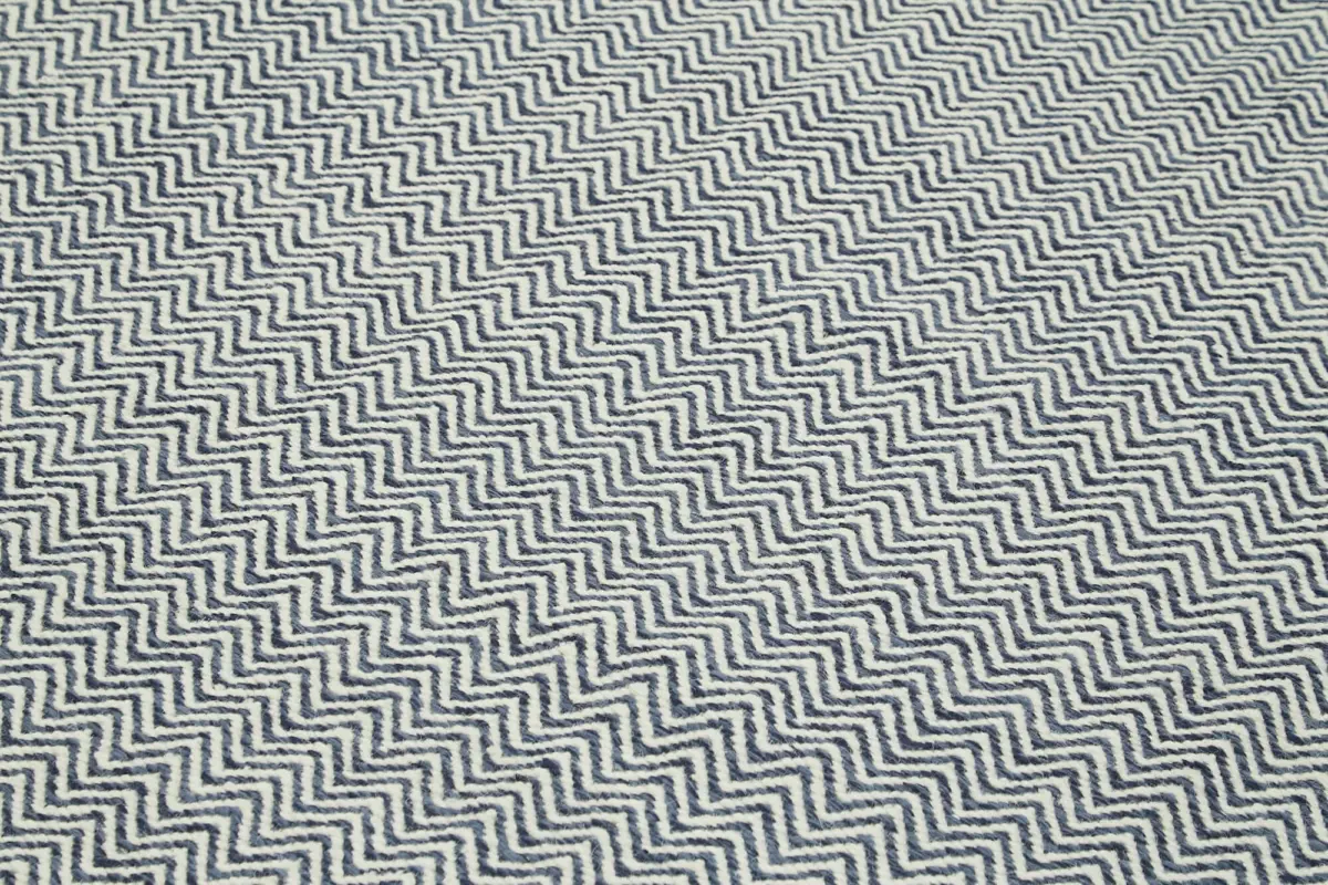 Nepal Gri Pamuk Üzerine Yün El Dokuma Halı-244x305 - Görsel 5