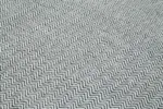 Nepal Gri Pamuk Üzerine Yün El Dokuma Halı-244x305 - Görsel 5