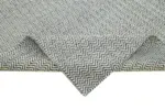 Nepal Gri Pamuk Üzerine Yün El Dokuma Halı-244x305 - Görsel 6