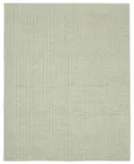 Nepal Gri Pamuk Üzerine Yün El Dokuma Halı-244x305