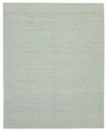 Nepal Mavi Pamuk Üzerine Yün El Dokuma Halı-246x305