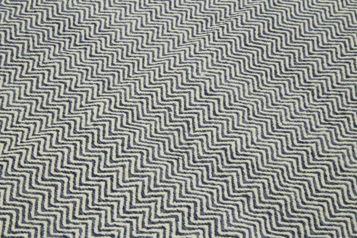 Nepal Gri Pamuk Üzerine Yün El Dokuma Halı-246x305 - Görsel 5