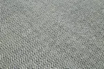 Nepal Gri Pamuk Üzerine Yün El Dokuma Halı-246x305 - Görsel 5