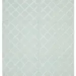 Nepal Mavi Pamuk Üzerine Yün El Dokuma Halı-246x305