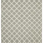 Nepal Bej Pamuk Üzerine Yün El Dokuma Halı-246x305