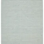 Nepal Mavi Pamuk Üzerine Yün El Dokuma Halı-244x305