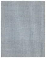 Nepal Mavi Pamuk Üzerine Yün El Dokuma Halı-246x305