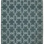 Nepal Gri Pamuk Üzerine Yün El Dokuma Halı-244x305