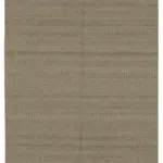 Nepal Kahverengi Pamuk Üzerine Yün El Dokuma Halı-183x274