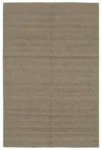 Nepal Kahverengi Pamuk Üzerine Yün El Dokuma Halı-183x274