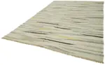 Kendir Çizgili Bej Kenevir İpinden El Dokuma Kilim-246x362 - Görsel 3