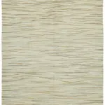 Kendir Çizgili Bej Kenevir İpinden El Dokuma Kilim-248x350