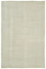 Kendir Çizgili Bej Kenevir İpinden El Dokuma Kilim-231x348