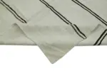 Kendir Çizgili Beyaz Kenevir İpinden El Dokuma Kilim-166x372 - Görsel 6