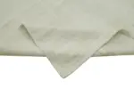 Kendir Çizgili Beyaz Kenevir İpinden El Dokuma Kilim-190x458 - Görsel 6