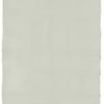 Kendir Çizgili Beyaz Kenevir İpinden El Dokuma Kilim-166x404