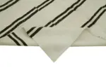 Kendir Çizgili Bej Kenevir İpinden El Dokuma Kilim-196x385 - Görsel 6