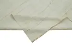 Kendir Çizgili Beyaz Kenevir İpinden El Dokuma Kilim-223x447 - Görsel 6