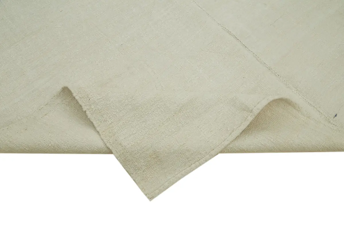 Kendir Çizgili Bej Kenevir İpinden El Dokuma Kilim-210x292 - Görsel 6