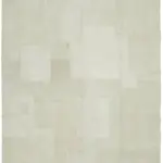 Kendir Çizgili Beyaz Kenevir İpinden El Dokuma Kilim-300x400