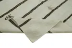 Kendir Çizgili Bej Kenevir İpinden El Dokuma Kilim-178x363 - Görsel 6